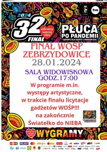 Zebrzydowice: 32. Finał Wielkiej Orkiestry Świątecznej Pomocy